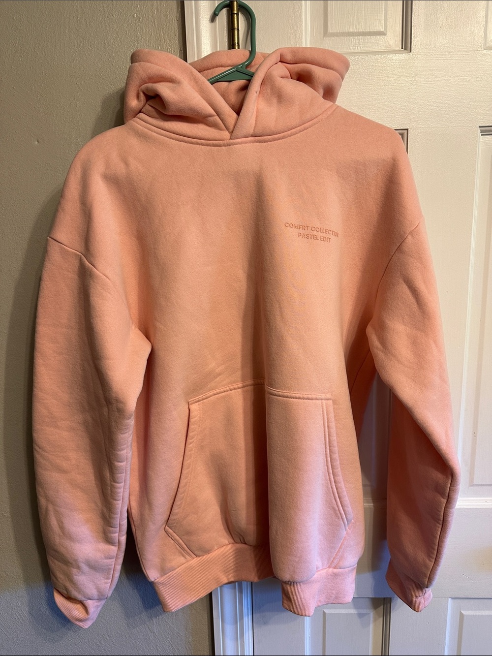 Pastel Pink COMFRT Hoodie Sweatshirt